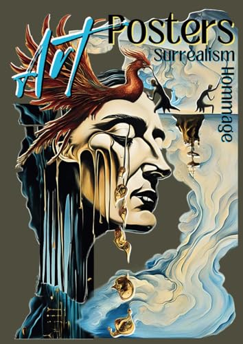 Posters, Hommage Surrealism: Wallart books, Collectors item... - Maison & Cuisine Amazon Allemagne à 10.69€