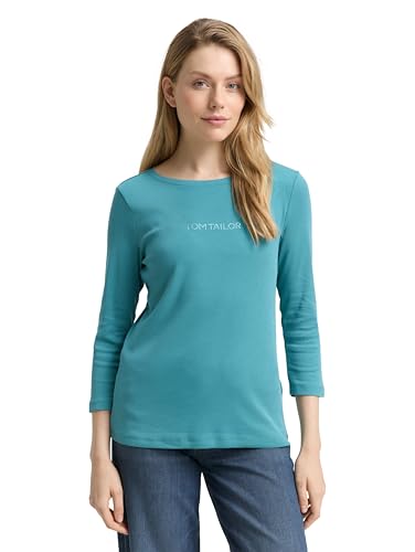 TOM TAILOR Camiseta de Mujer, 31666 - Tropical Teal, XL - Amazon Espagne à 6.07€