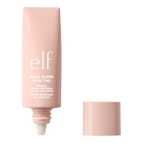 e.l.f. Halo Glow Skin Tint SPF 50, idratante colorato con... - Sports & Fitness Amazon Italie à 10.50€