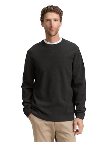 TOM TAILOR 1047570 Suéter pulóver, 39101-bordeaux Melange... - Amazon Espagne à 14.77€