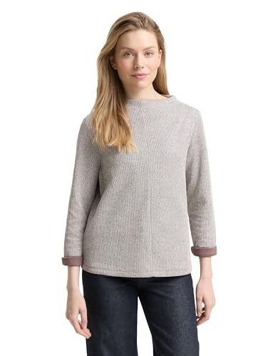TOM TAILOR 1049009 Sudadera, 39062-dark Pecan Brown... - Amazon Espagne à 12.28€