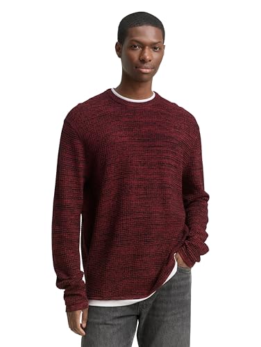 TOM TAILOR Denim 1049199 Suéter pulóver, 28647-Burned Red... - Mode & Vêtements Amazon Espagne à 28.43€