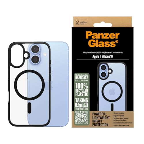 Panzer Glass Displayschutz für Apple iPhone 16, Marke:... en promo sur Amazon