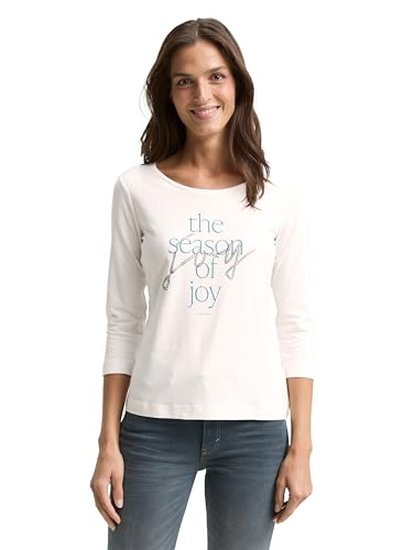 TOM TAILOR Camiseta de Mujer, 10320 - Soft Clear White, M - Amazon Spain à 7.86€