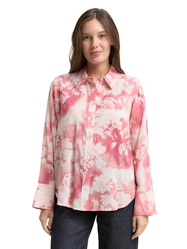 TOM TAILOR 1047586 Blusa de Mujer, 39047-red Brushed Flower... - Garden & Outdoor Amazon Spain à 32.99€
