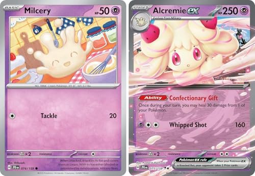 Alcremie ex 075/159 - Journey Together - Lot de cartes... - Jeux Vidéo & Consoles Amazon France à 22.55€