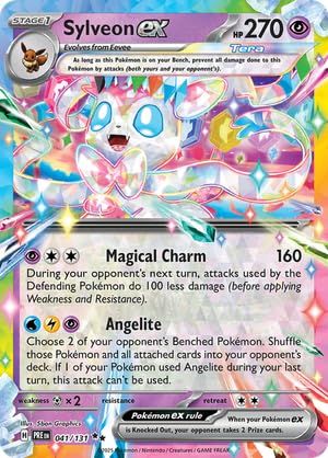Pokemon - Sylveon 041/131 - Evolutions prismatiques... - Jouets & Jeux Amazon France à 17.77€