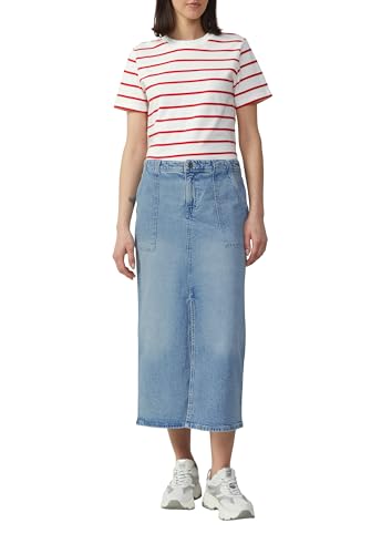s.Oliver Denim-Midirock mit Schlitz - Maison & Cuisine Amazon Allemagne à 19.49€