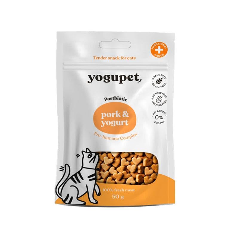 YOGUPET Katzensnack, halbfeucht, Schwein und Joghurt, 10 x... - Animalerie Amazon Allemagne à 11.30€