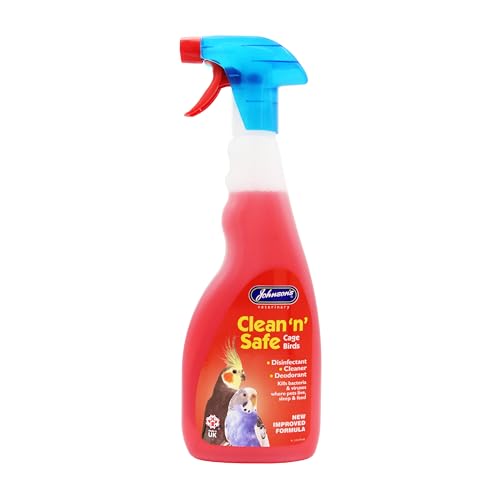 Johnsons Clean and Safe Cage Bird Disinfectant Spray 500ml... - Beauty & Fragrances Amazon UK à 3.99€