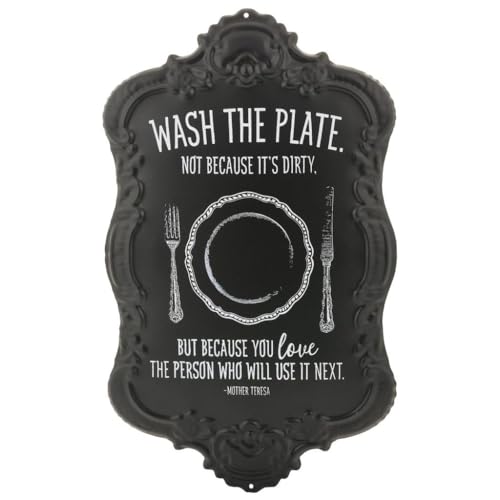 Placa de decoracion de metal - Maison & Cuisine Amazon Espagne à 26.49€