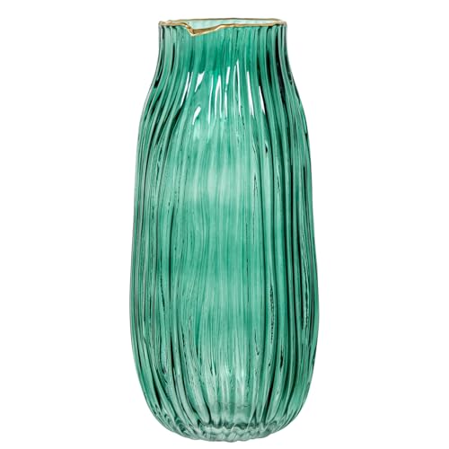 JARRON CRISTAL VERDE FILO DORA DO - Maison & Cuisine Amazon France à 22.44€