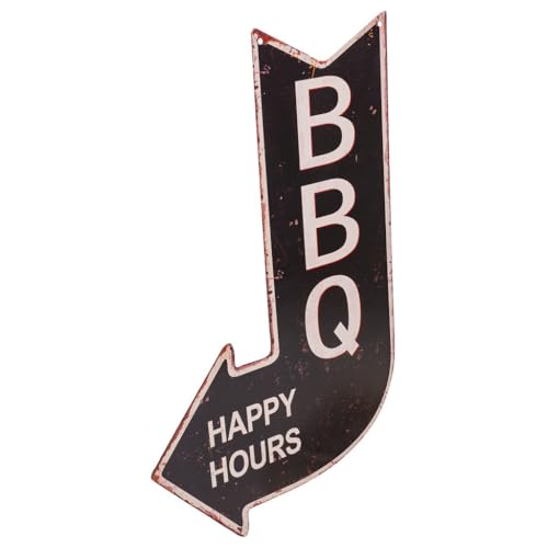 Placa de pared de metal negro - Maison & Cuisine Amazon France à 21.74€