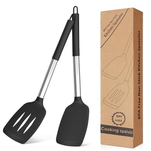 Spatule Silicone Cuisine, Spatula Cuisine Pâtisserie... - Maison & Cuisine Amazon France à 10.99€