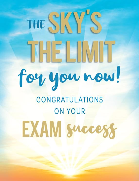 Regal Publishing Exam Congratulations Card, Congratulations... - Auto & Motorcycle Amazon UK à 1.75€