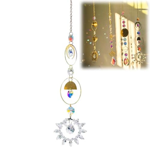 Crystal Suncatchers,Rainbow Prism Suncatcher,Stained Glass... - Sports & Fitness Amazon Royaume-Uni à 1.99€
