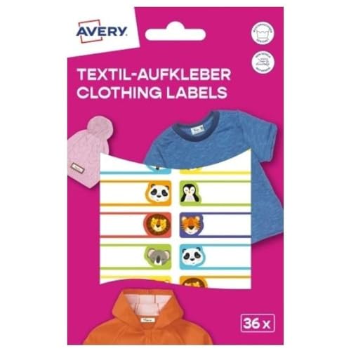 Avery Italia ETVET36A Etichette per tessuti no iron animali... - High-Tech & Électronique Amazon Italie à 4.79€