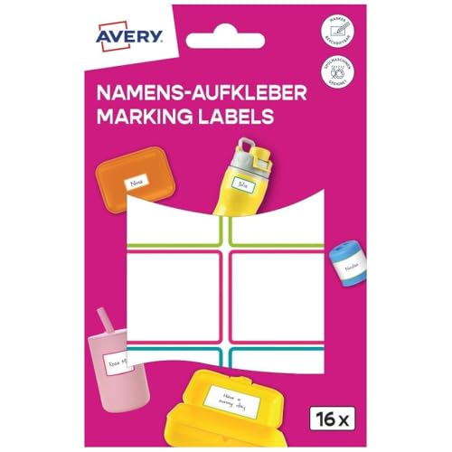 AVERY Zweckform NAME16C - Adesivi con nome per bambini... - Jouets & Jeux Amazon Italie à 5.64€