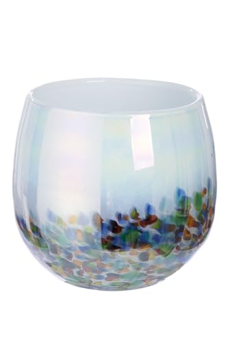 GILDE Vaso Arco in vetro multicolore, diametro 19,5 cm... - Amazon Italy à 24.29€