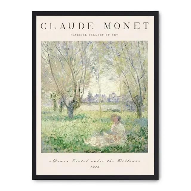 Cuadro woman seated under the trees_FASE5 - Amazon Italy à 68.82€