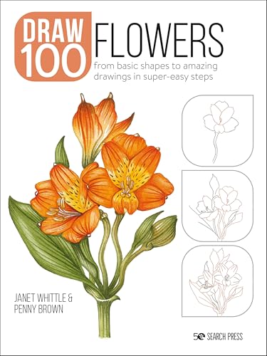 Draw 100: Flowers - Amazon Royaume-Uni à 2.99€