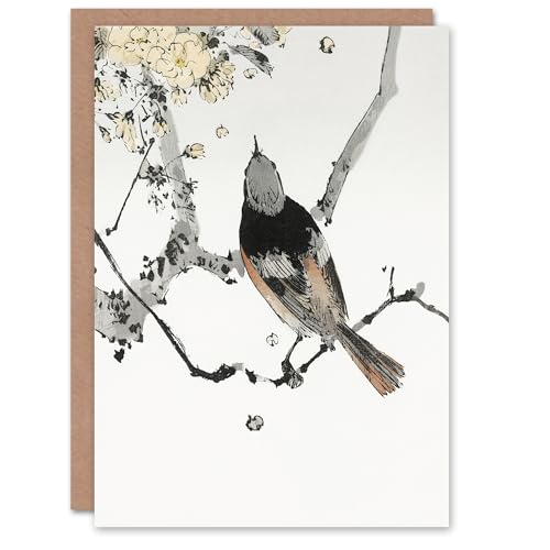 Artery8 Watanabe Seitei Art Card Perched Japanese Swallow - Maison & Cuisine en promo à 2.51€