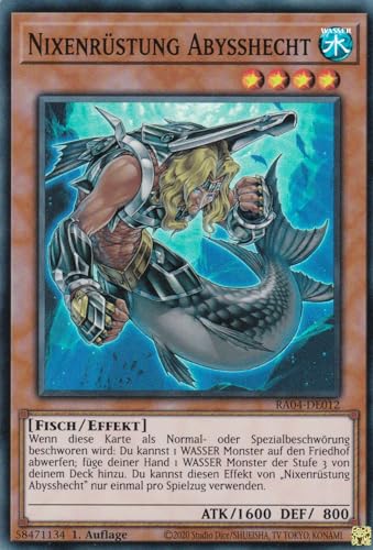 RA04-DE012 - Nixenrüstung Abysshecht - Super Rare - Deutsch... - Jeux Vidéo & Consoles Amazon Allemagne à 1.00€