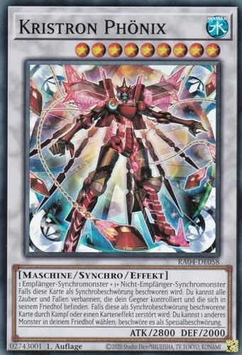 RA04-DE058 - Kristron Phönix - Super Rare - Deutsch - 1.... - Jeux Vidéo & Consoles Amazon Allemagne à 1.00€