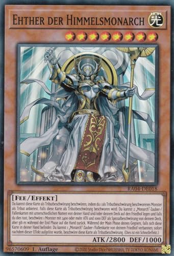 RA04-DE018 - Ehther der Himmelsmonarch - Super Rare... - Jeux Vidéo & Consoles en promo à 1.00€