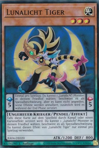 RA04-DE020 - Lunalicht Tiger - Super Rare - Deutsch - 1.... - Jeux Vidéo & Consoles Amazon Allemagne à 1.00€