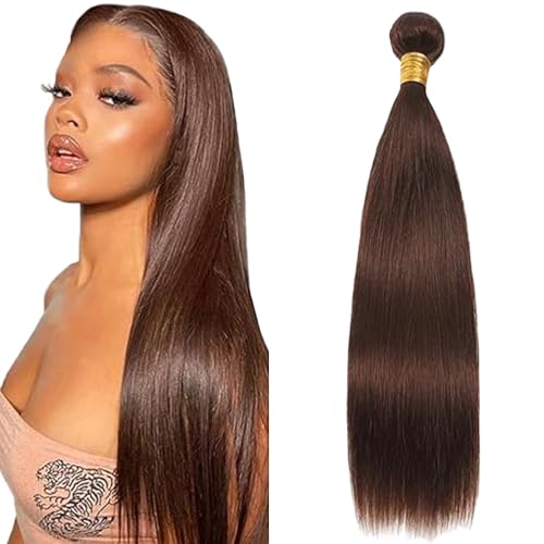 Tuheerst Extensiones de cabello humano recto #4 marrón... - High-Tech & Électronique Amazon Espagne à 36.15€