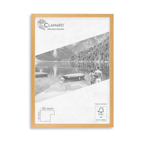 CLAMARO 'COLLAGE 20' Picture Frame, DIN A5 (14.8 x 21 cm)... - Maison & Cuisine Amazon Royaume-Uni à 6.20€