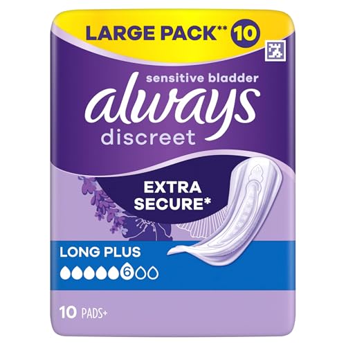 Always Discreet Incontinence Pads Long Plus - Bricolage & Outils Amazon Royaume-Uni à 3.99€