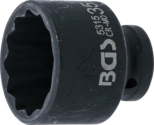BGS 5315 | Bussola poligonale | 12,5 mm (1/2") | 35 mm - Amazon Italy à 5.99€