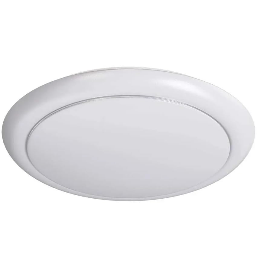 Plafonnier LED 24 W, 3000 K, couvercle blanc, monté en... - Sports & Fitness Amazon France à 19.17€