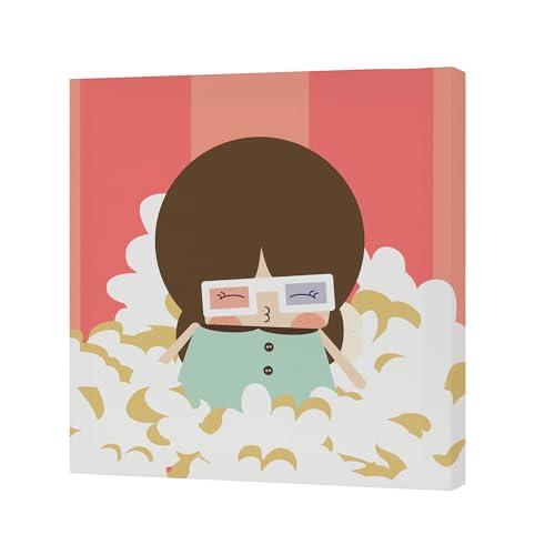 Pop corn Lienzo 27x27 cm - Nouvelle promo Amazon à 8.49€