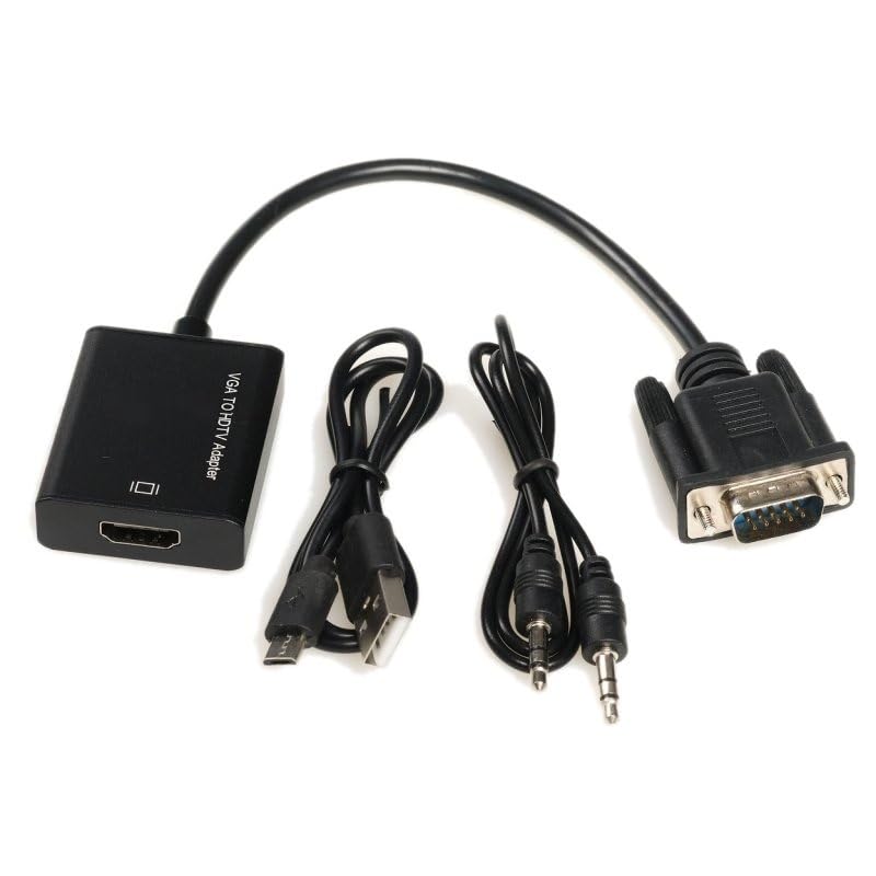 Glowster VGA auf HDMI Adapter mit Audio und microUSB zum... - High-Tech & Électronique Amazon Allemagne à 7.41€
