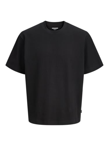 JACK & JONES Jjeharrison Structure tee SS O-Neck Sn, Negro... - Amazon Espagne à 15.19€