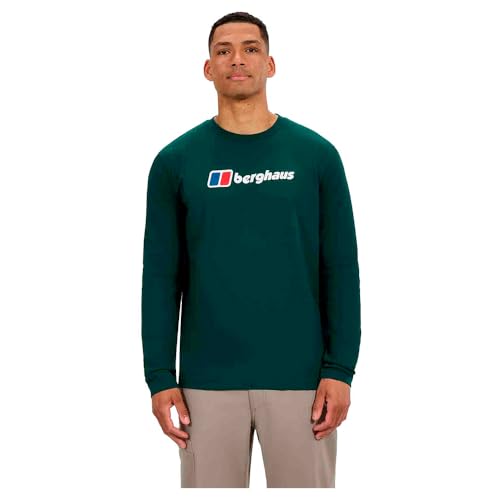 Berghaus Maglietta a Maniche Lunghe da Uomo con Grande... - Amazon Italy à 12.87€