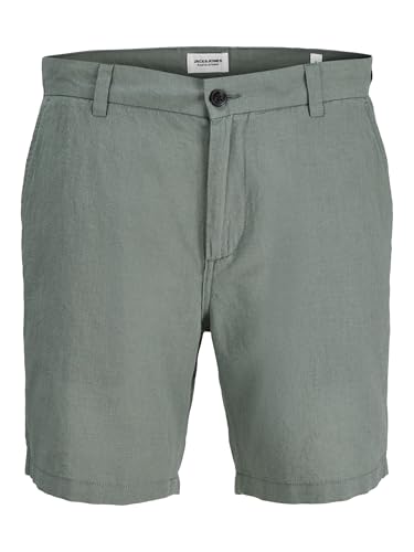 JACK & JONES Jpstace Summer Linen Blend Short SRT Sn, Verde... - Bon plan à 25.00€