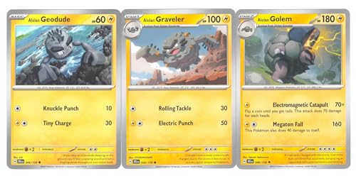 Alolan Golem 046/159 - Journey Together - Pokemon Evolution... - Jouets & Jeux Amazon France à 17.50€