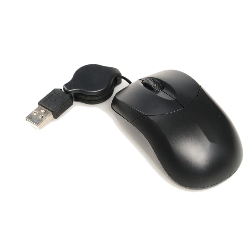 Glowster Souris rétractable 800 dpi, Couleur Noire, Design... - Maison & Cuisine Amazon France à 5.56€
