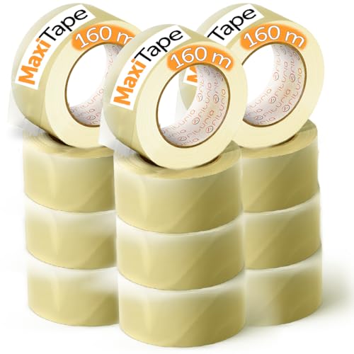 OFITURIA Transparentes Packband zum Verpacken von Kartons... - Amazon Allemagne à 17.27€