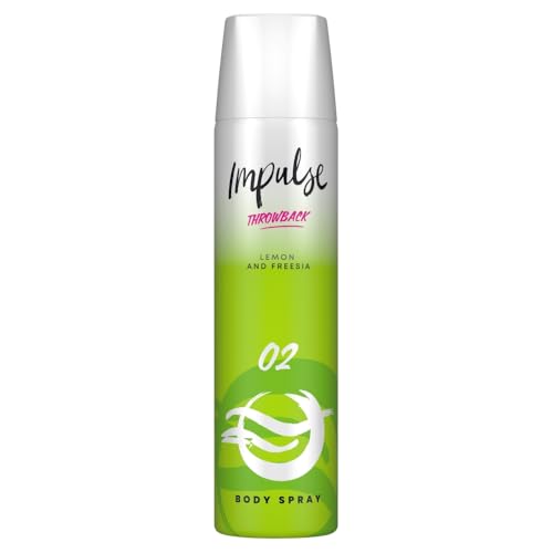 Impulse O2 Body Spray, 75ml - Beauté & Parfums Amazon Royaume-Uni à 1.65€