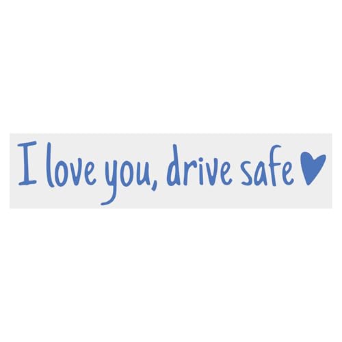 Tuxxjzm I Love You Drive Safe Sticker - Car Stickers and... - Auto & Moto Amazon Royaume-Uni à 1.36€