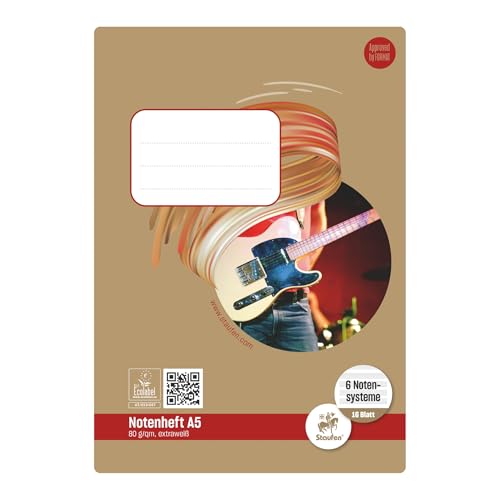 Staufen Style Quaderno musicale - 10 quaderni da 16 fogli... - High-Tech & Électronique Amazon Italie à 4.65€