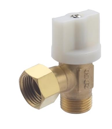 Robinet WC Quart de Tour Equerre Laiton Brut Mâle Femelle... - Sports & Fitness Amazon France à 3.10€