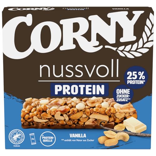Corny Nussvoll Protein Vanilla | Nussriegel & Proteinriegel... - High-Tech & Électronique Amazon Allemagne à 3.70€