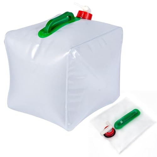5 Gallon Water Jug, Collapsible Water Container with... - Sports & Fitness Amazon Royaume-Uni à 6.79€