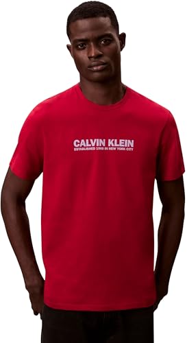 Calvin Klein Uomo SS 30s WHSL SP GRAP LV04RE820G, Rosso, S... - Auto & Motorcycle Amazon Italy à 12.21€